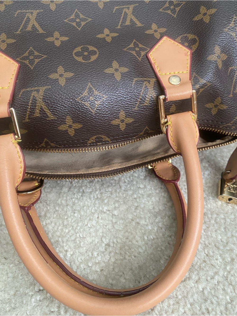 Unknown. Brown leather purse - Picture 10 of 15